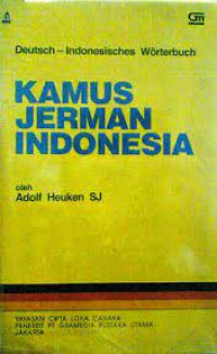 Image of Deutsch-indonesisches worterbuch : Kamus Jerman Indonesia